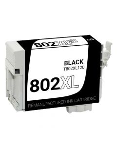Epson 802XL Black Remanufactured High Capacity Ink Cartridge